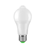 Powerful LED light bulb with motion sensor 12W cold white