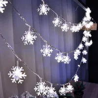 Karácsonyi LED fények Hópehely