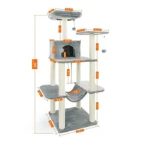 Stylish scratching post for cats