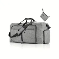 Ľahké skladacie Duffle taška pre vonkajšie cestovanie, Camping, Fitness - Veľká kapacita kabelka pre mužov a ženy