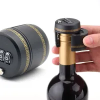 Code lock for wine bottle