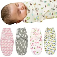 Sac de dormit din bumbac pentru nou-născuți 0-6 luni cu diverse motive adorabile