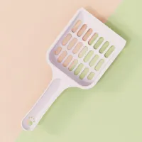 Practical plastic scoop for cleaning the cat's litter box - more colour options