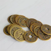 Monede chinezești pentru noroc - 10 bucăți