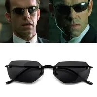 Okulary przeciwsłoneczne w stylu Matrix - "Agent Smith"