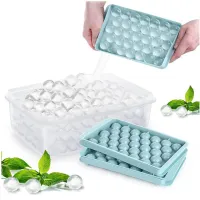 Plastic moulds for ice ball production