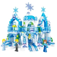 Large children's building set 463pcs | Ice Kingdom 2