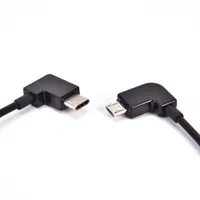 Cablul unghiular Micro USB/USB-C