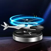 Solar Powered Car Air Freshener - Rotating Helicopter