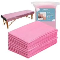 Disposable sanitary pads for massage table