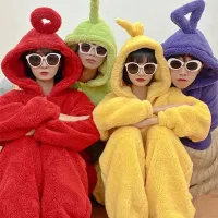 Unisex modern plush Teletubbies costume