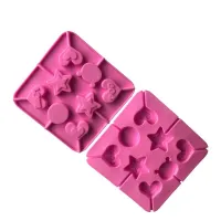 3D silicone mould for lollipops