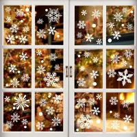 Christmas Window Stickers Snowflake - 36 Pieces