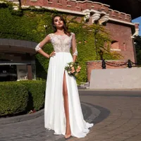 Robe de mariée sexy pour femme avec dentelle Shelley