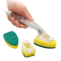 Dishwashing sponge with detergent dispenser Tristen