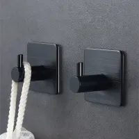 Metal bathroom hook