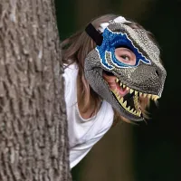 Pohyblivá maska dinosaura