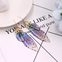 Náušnice s motýlími krídlami
