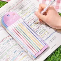 Trendy minimalistic one-colour sticker for highlighting notes in notebook and book 160pcs
