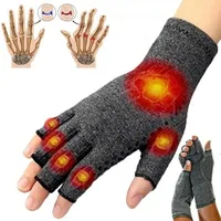 Compression gloves against arthritis with wrist support