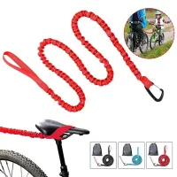 Auxiliary cycling rope for riding with children
