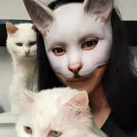 Maska karnawałowa dla kotów