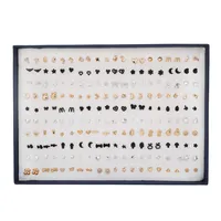 Large set of earrings Sophie - 100 pairs (V1)