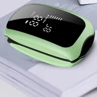 Portable fingertip pulse oximeter - blood oxygen saturation monitor