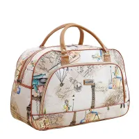 Travel leather bag T1146