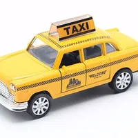 Taxi autíčko - Žluté