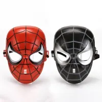 Children's fancy dress mask in the shape of Spiderman