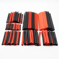127 pcs Polyolefin heat shrink tube with different diameters - protect your cables and wires