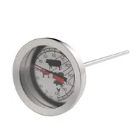 Injection thermometer for roasted meat