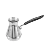 Turkish coffee pot made of stainless steel