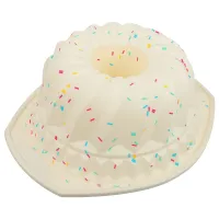 Multipurpose silicone form for cake with non-sticky surface