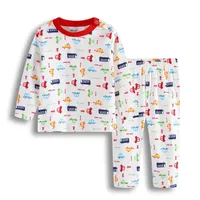 Children's pajamas for boys and girls with long sleeves (3-24 months)