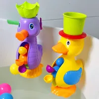 Cute duck-shaped bath water mill and more