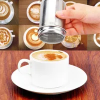 Zdobiace sitko a šablóny na kávu - súprava