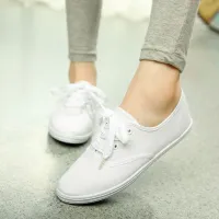 Women's canvas shoes Sorina - white