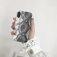 Realistické pouzdro na kryt Iphone s hadí kůží