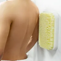 Lazy Backrubbing Artifact Backrubbing Bath Brush with Suction Cup