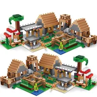 Oblíbená dětská stavebnice Minecraft + 8 postaviček