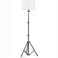 Circle LED light 25,4 cm with tripod (1,1 m) for studio, photo, makeup, meeting, group selfie, live streaming