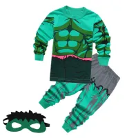 Children's pajama costume Hulk