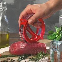 Attendrisseur de viande avec 48 pointes en acier inoxydable pour steaks tendres