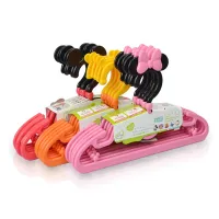 Plastic children's clothes hangers with swivel hook | Mickey, Minnie