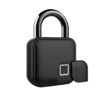 Tuya Bluetooth Fingerprint Lock Waterproof Smart Padlock Cabinet Lock Dorm Lock Anti-theft Bag Lock Luggage Lock