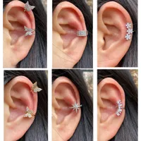 Fake earrings in elegant design