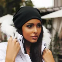 Bonnet d'hiver de luxe pour femme Shivani