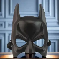 Masque de carnaval design - masque style Batman, couleur noire